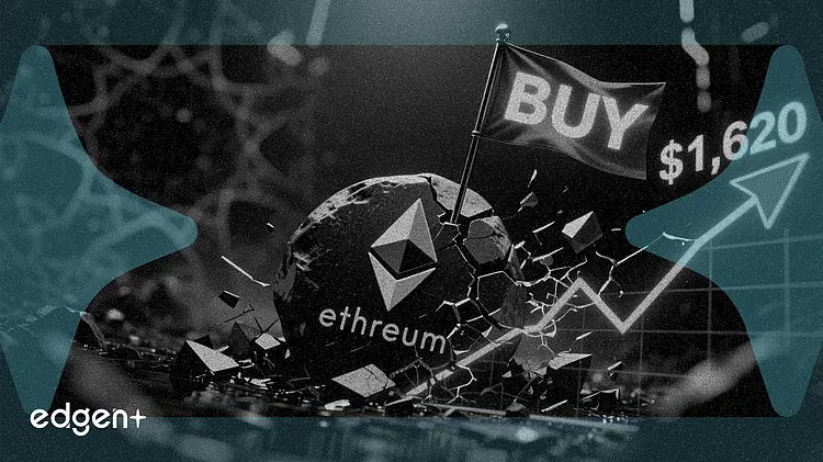 Ethereum cae un 20% a $1,620 mientras un analista señala una oportunidad de compra