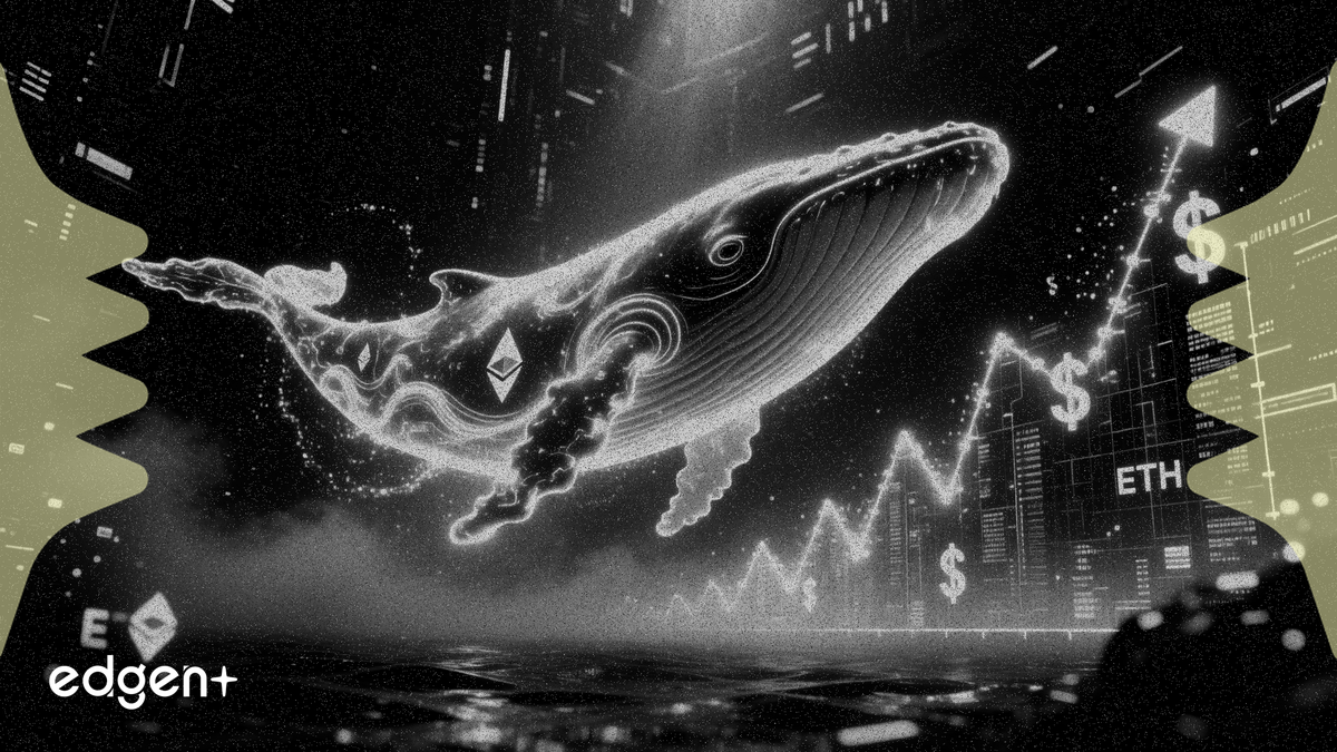 以太坊巨鯨在增持潮中斥資 854 萬美元買入 4,000 枚 ETH