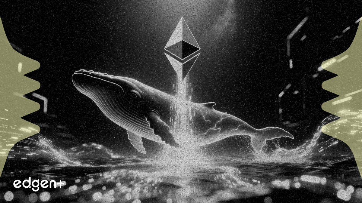 以太坊鯨魚以 1750 萬美元回購 ETH，釋放出生信心回歸信號