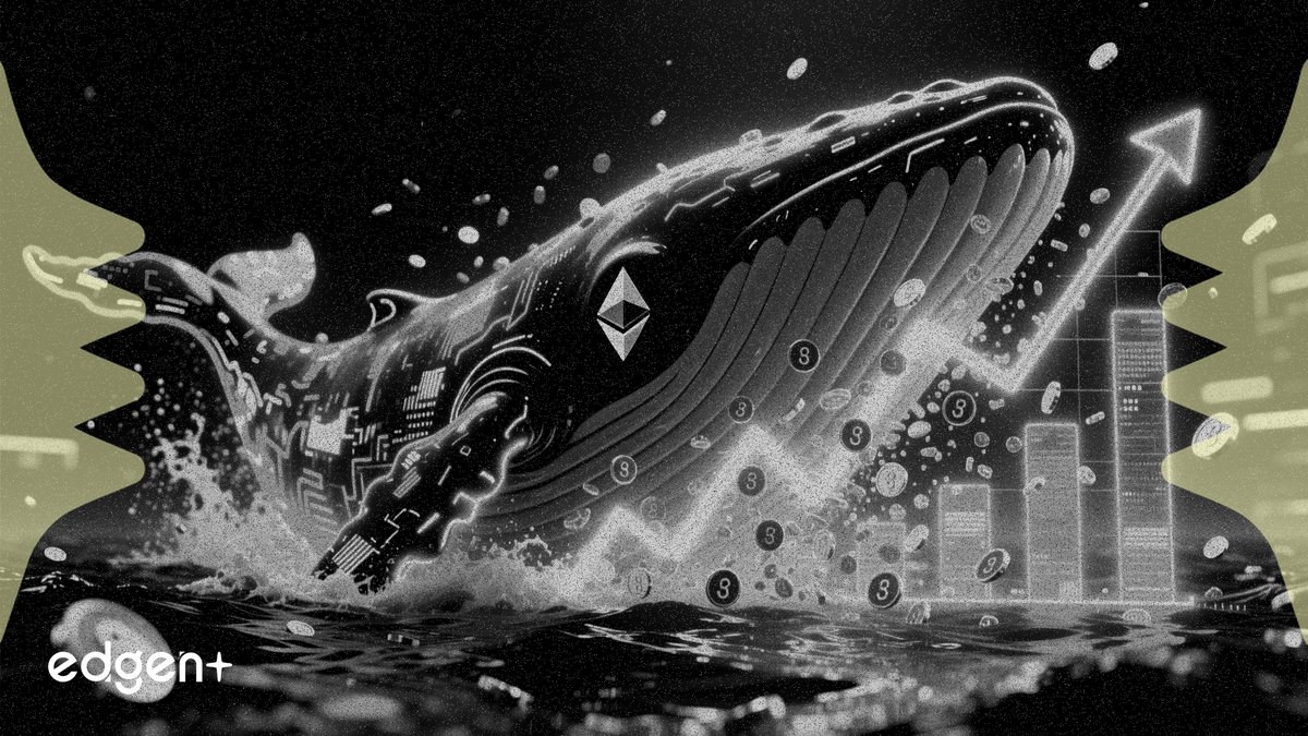 Une baleine Ethereum réalise un profit de 1,09 million de dollars sur une transaction de 5 000 ETH