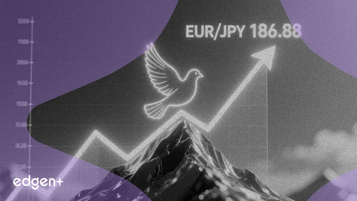 ユーロ/円、和平への期待から年初来高値の186.88付近まで上昇