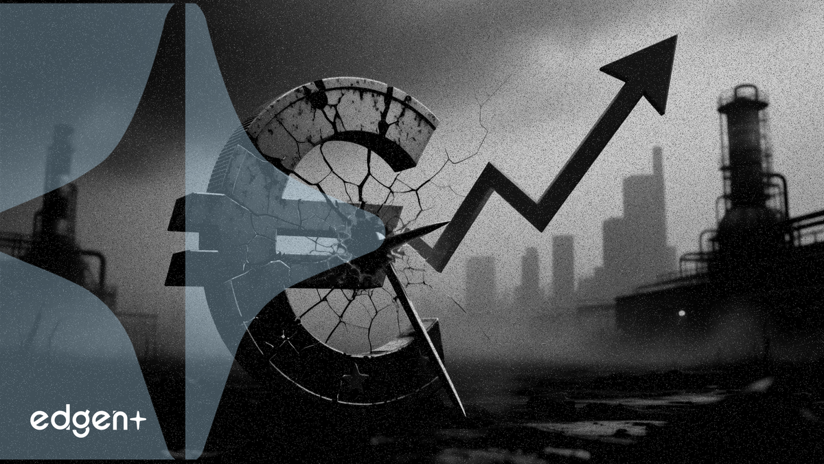 Kỳ vọng lạm phát Khu vực đồng Euro vọt lên 4% khi rủi ro lạm phát đình trệ gia tăng