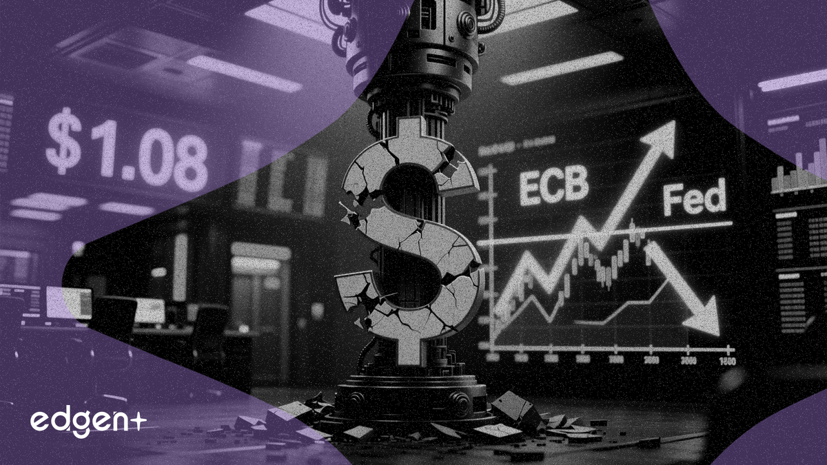EUR/USD、ECBとFRBの政策分岐で1.08ドル水準を試す – サポートラインを維持