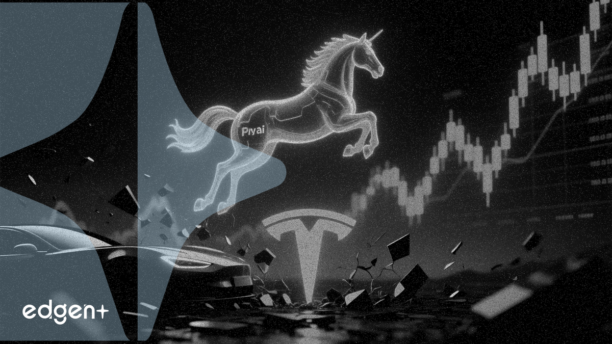 Pony.ai急騰の一方でテスラ下落、EV指数は3.79%上昇