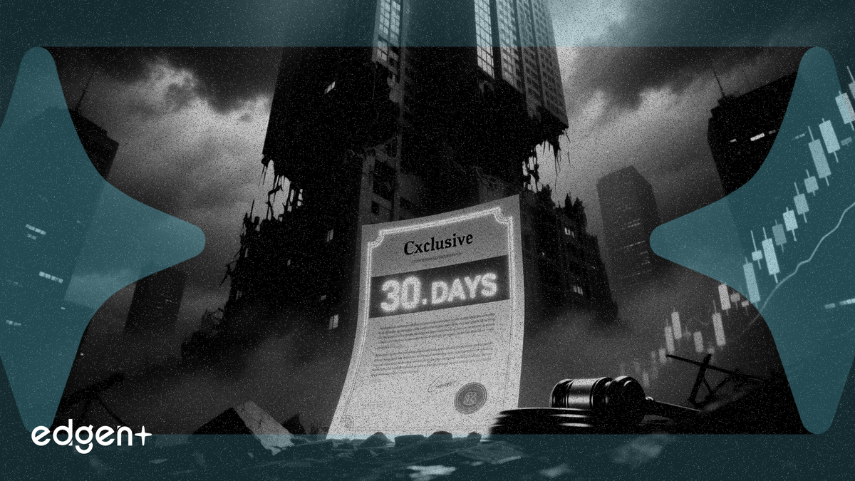 Vente d'Evergrande Property : accord d'exclusivité de 30 jours avec un soumissionnaire