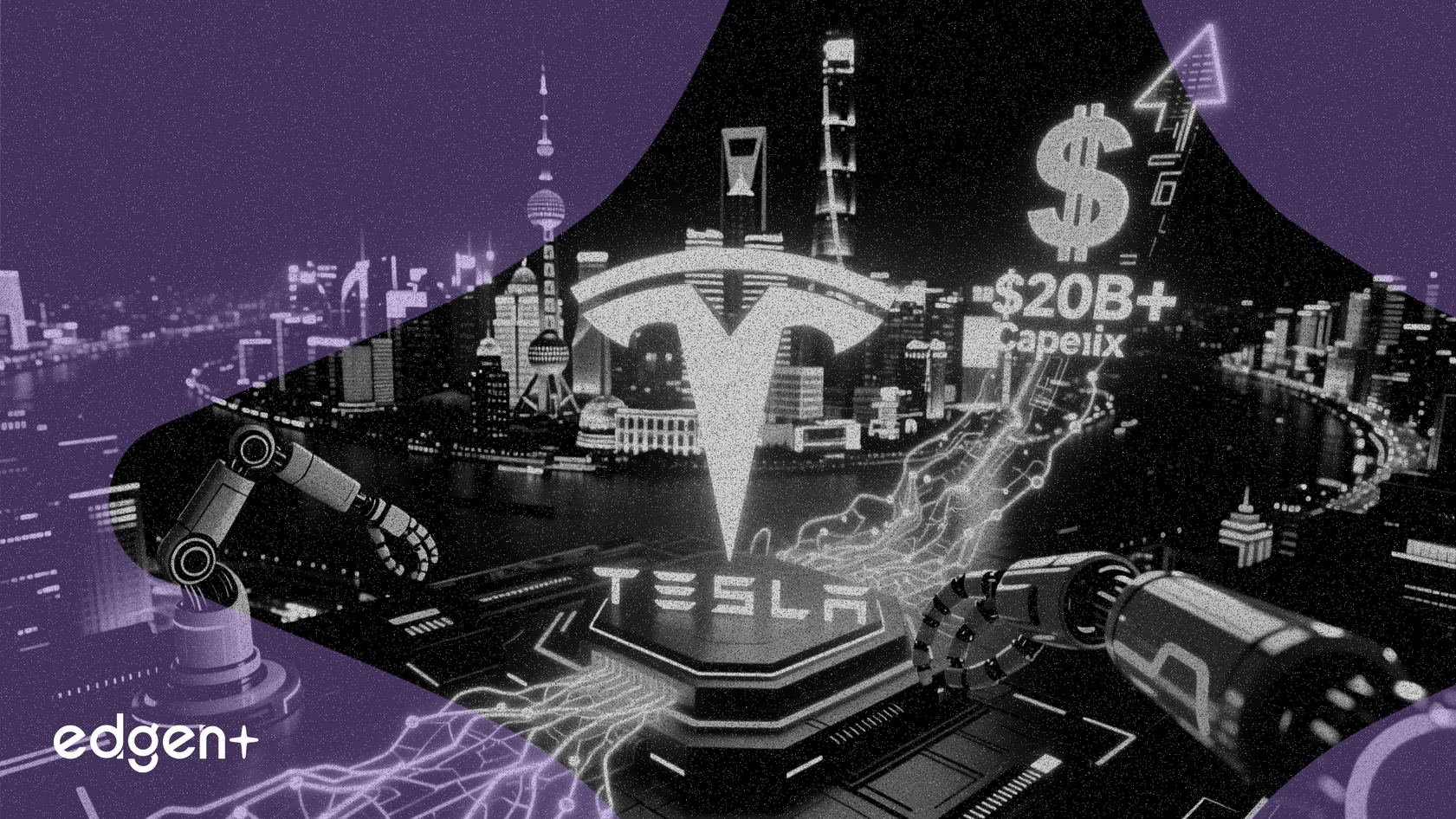 테슬라, 2026년 AI, 로봇, 중국 시장에 200억 달러 이상 자본 지출 목표