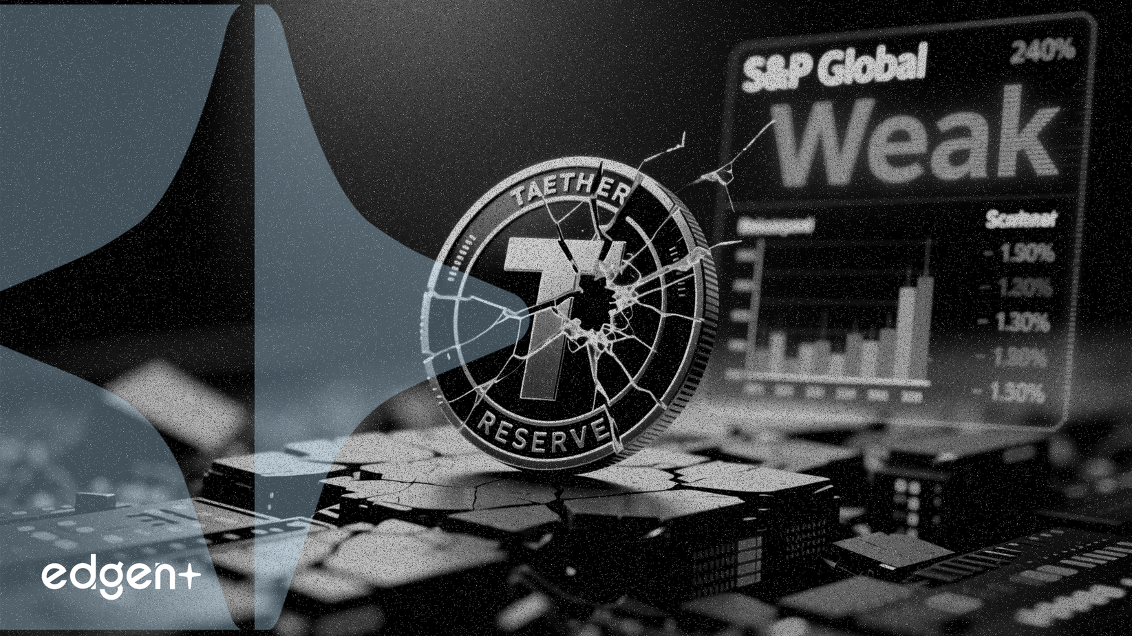 S&P Global attribue la note de stabilité la plus faible à Tether, citant des inquiétudes sur la qualité des réserves