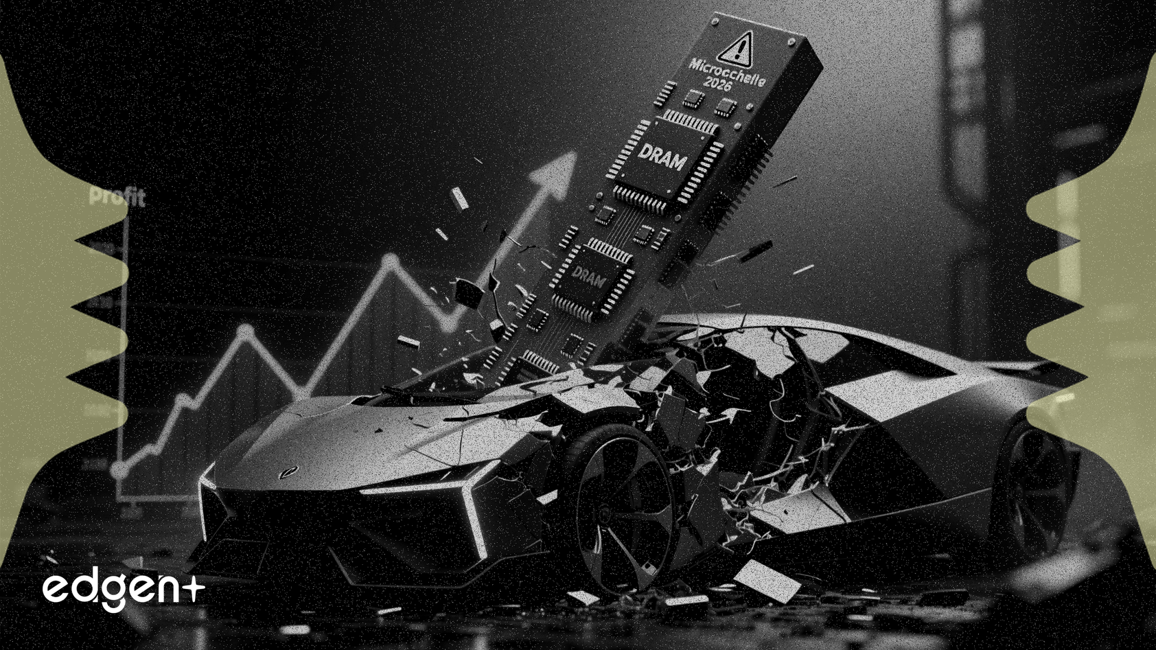 UBS、DRAM価格100%超の上昇が2026年の自動車利益を脅かすと警告