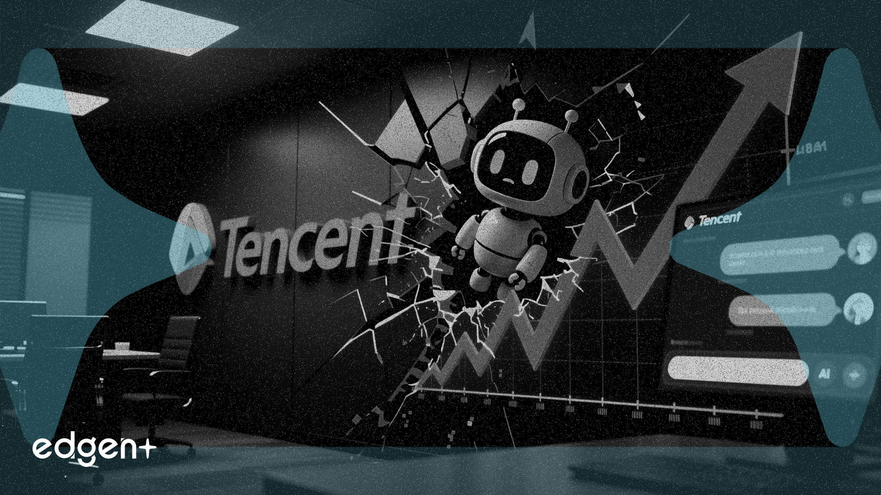 텐센트 주가 연초 대비 11% 하락, AI 챗봇 지연이 기업 가치에 압박