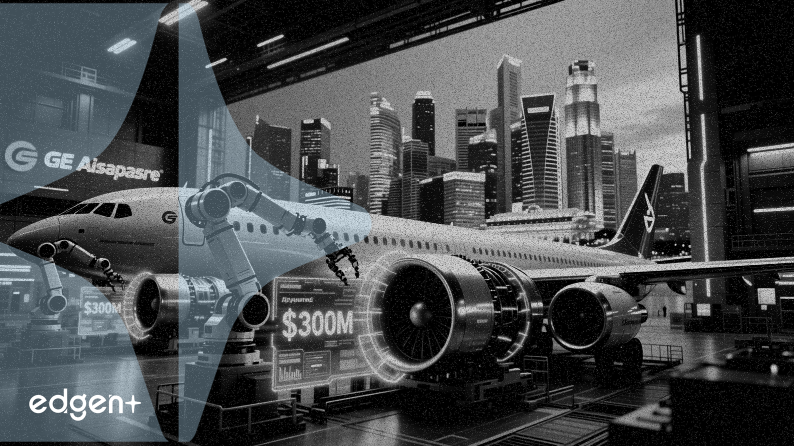 GE Aerospace Đầu tư 300 Triệu USD vào Trung tâm Sửa chữa Động cơ AI tại Singapore