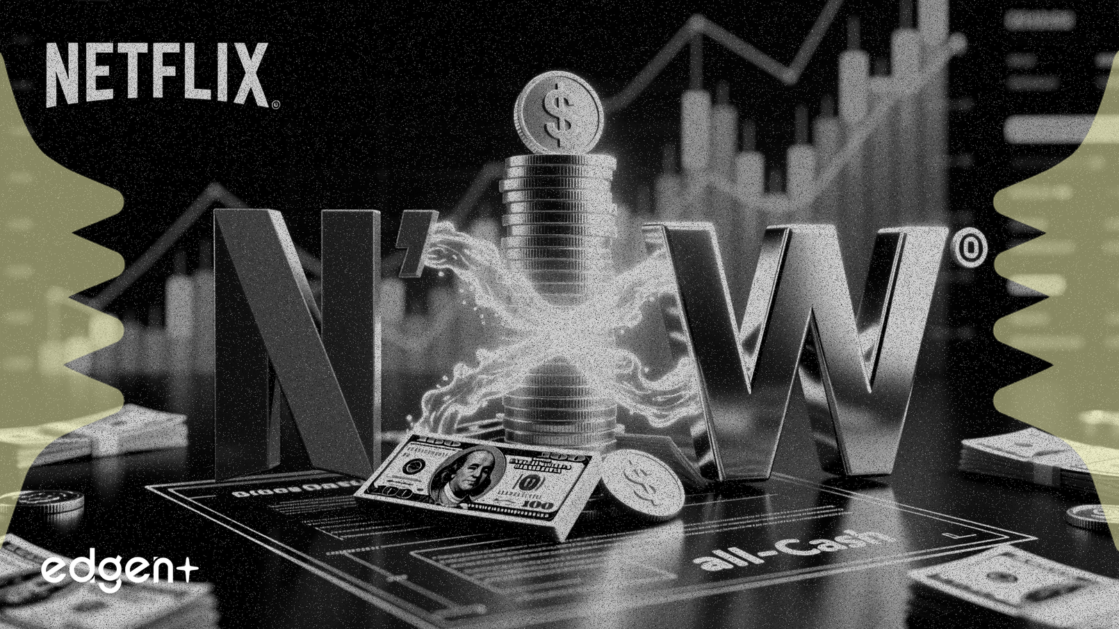 넷플릭스와 워너 브라더스 디스커버리, 거래를 전액 현금 구조로 수정