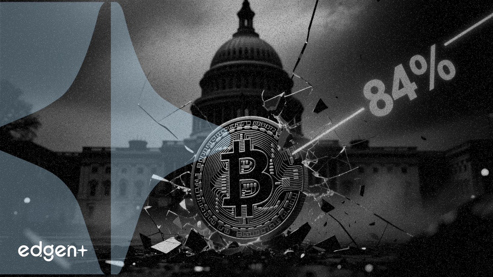 미국 정부 셧다운 확률 84%에 비트코인 7만 달러 아래로 하락