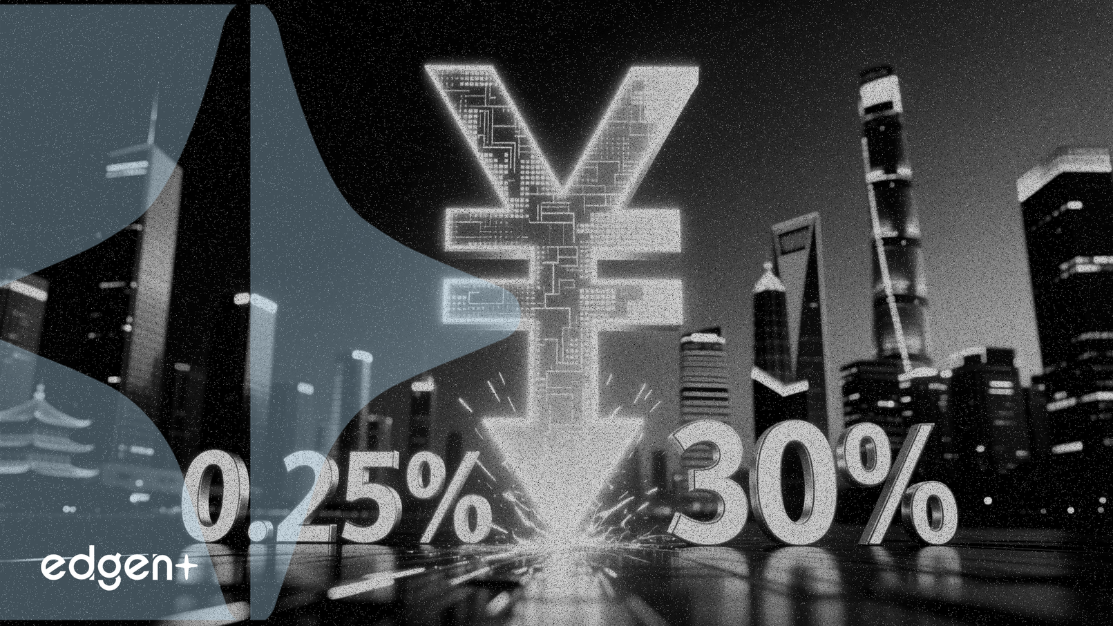 China recorta tasas en 0,25% y reduce pago inicial comercial al 30%