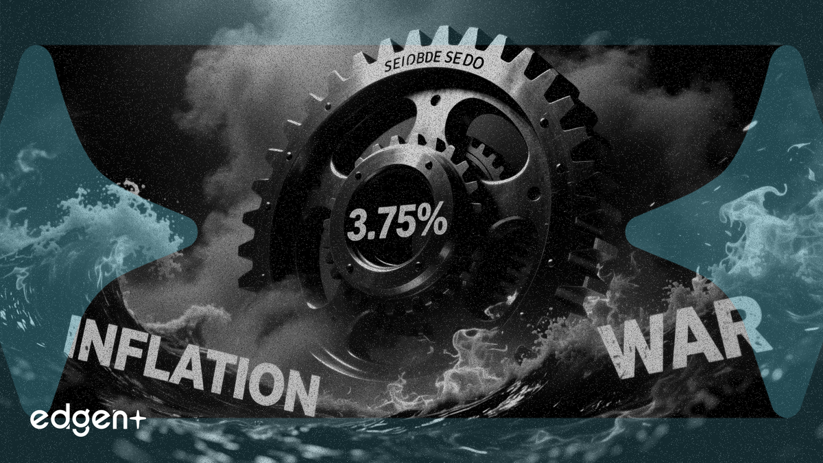伊朗戰爭加劇通脹擔憂，聯準會維持利率3.75%不變