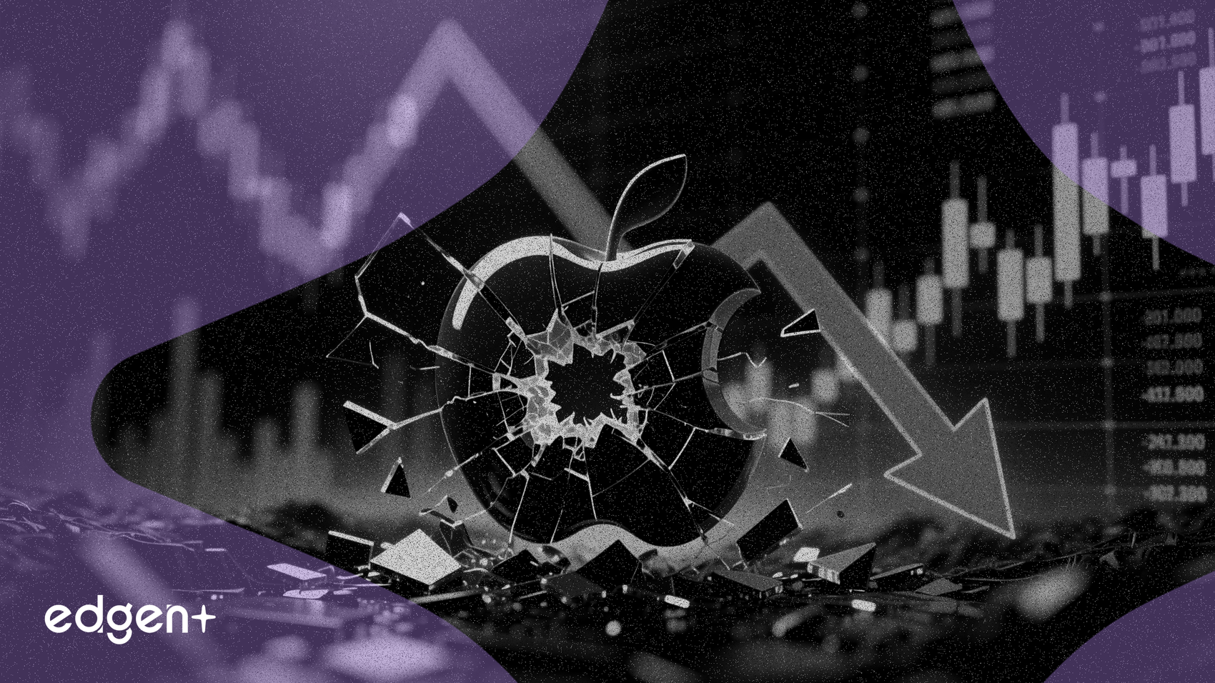 Apple recule de 6,8% face aux préoccupations croissantes concernant sa valorisation