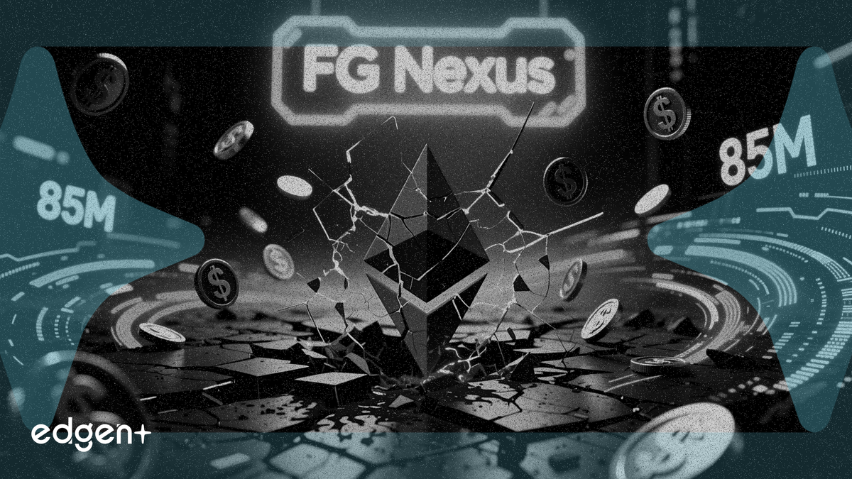 FG Nexus以太坊投資失利，企業庫存策略虧損8500萬美元
