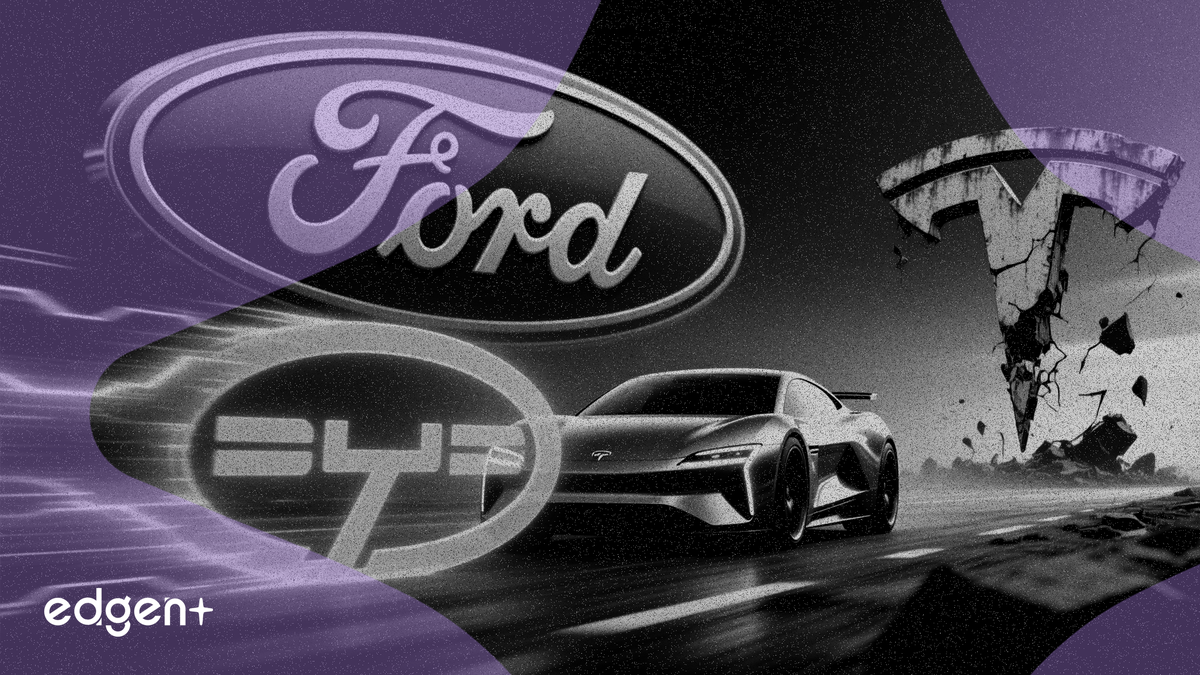 福特執行長稱比亞迪才是真正的對手，而非特斯拉老舊的產品線