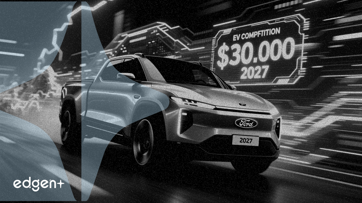 Ford Targets 2027 Launch for $30,000 EV Truck to Counter China