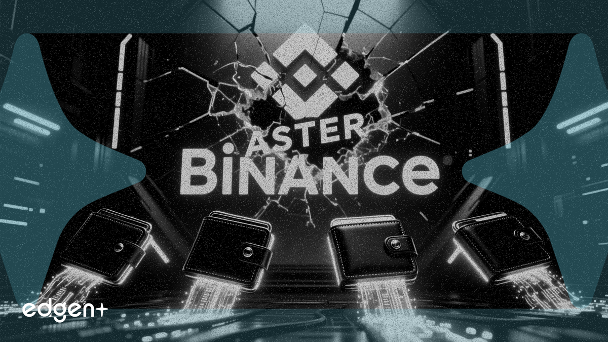 4つのウォレットがバイナンスから670万ドル相当の1000万ASTERを引き出し