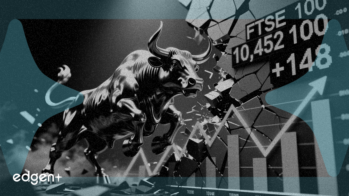 Le FTSE 100 bondit de 148 points à 10 452, les espoirs d'accord de paix soutenant les actions