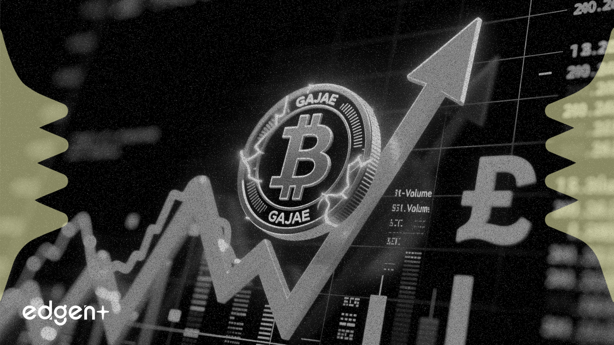 The cryptocurrency GAJAE increased 12% against the British pound on April 8, 2026, reaching a price of £0.87 amid a spike in trading volume.