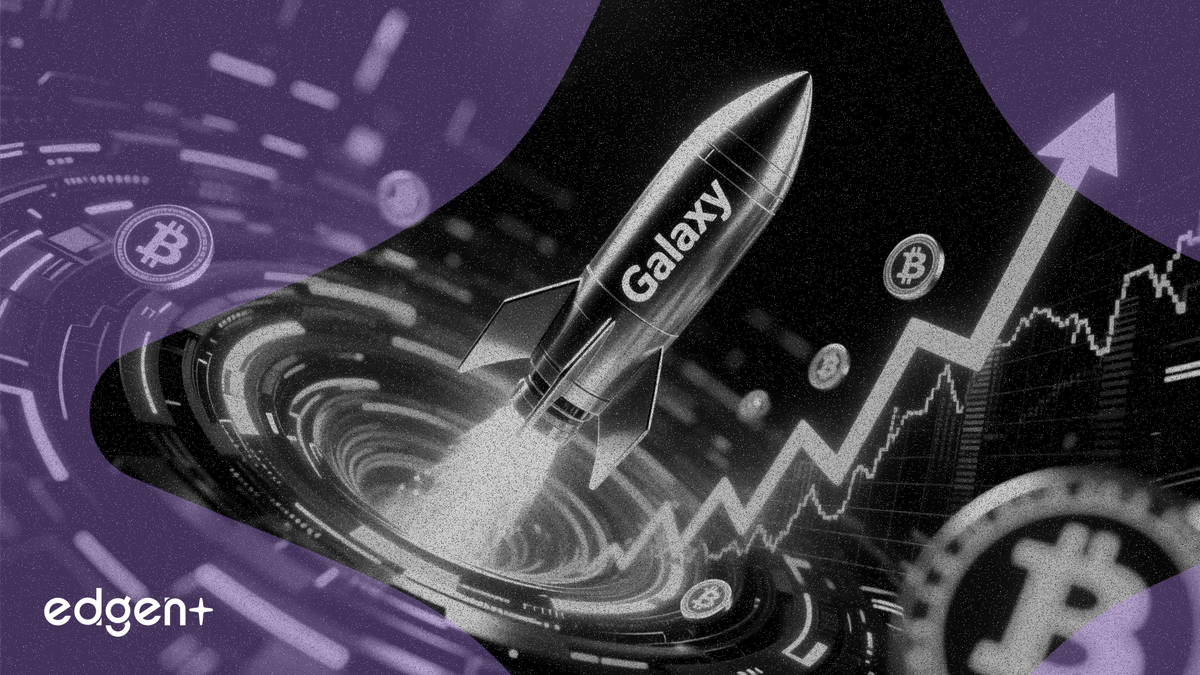 Galaxy 股价上涨 11%，核心加密业务实现盈利