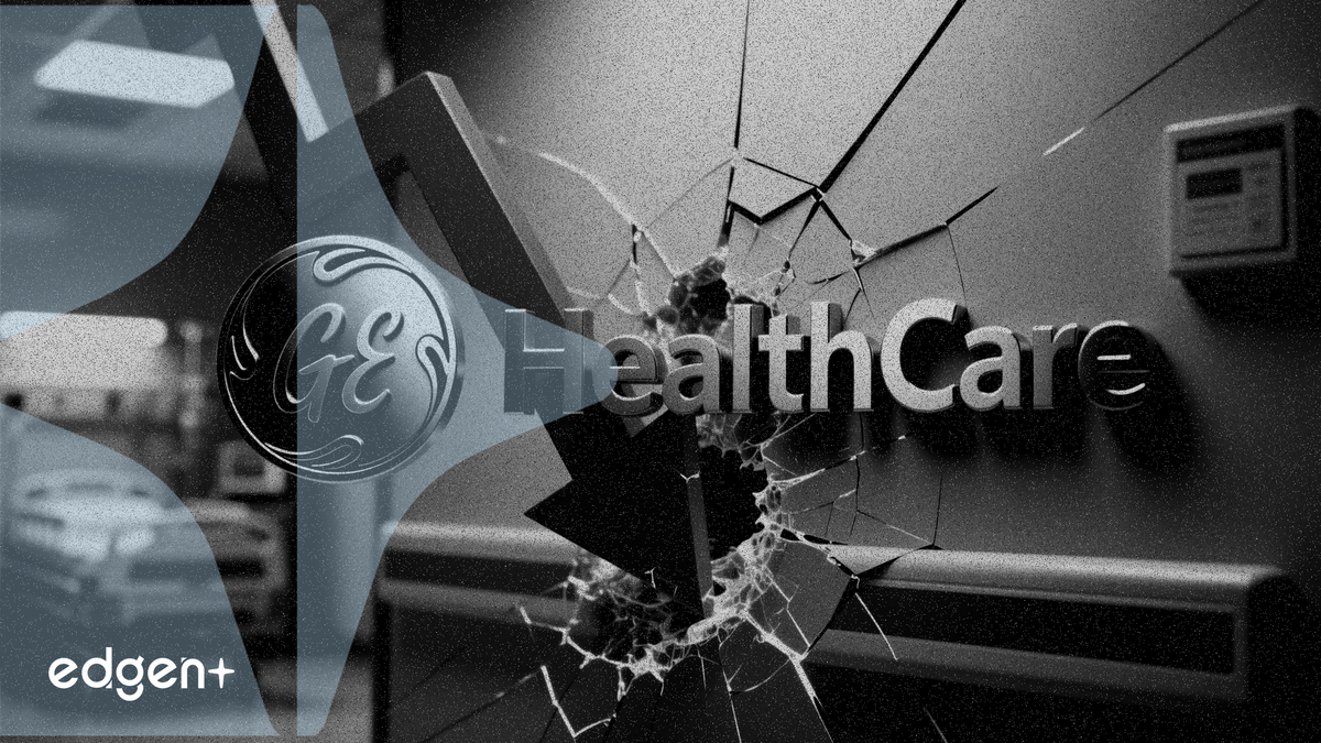 GEヘルスケア、第1四半期EPSの予想未達と2026年通期見通しの引き下げで株価下落