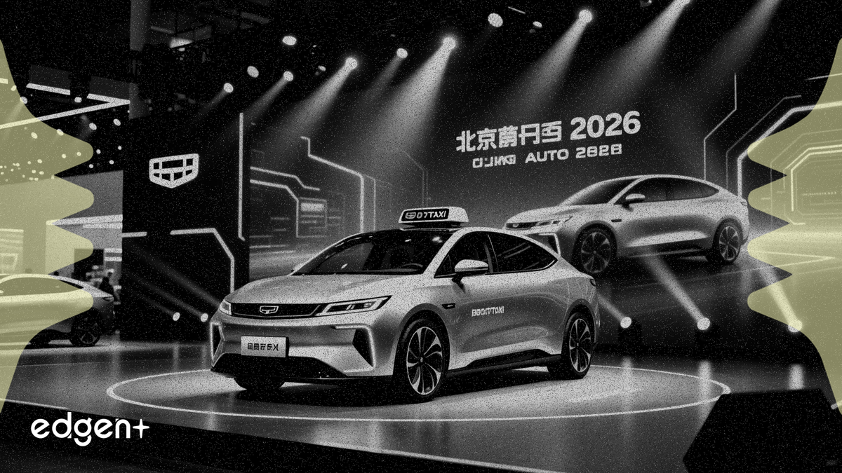 Geely ra mắt nguyên mẫu Robotaxi L4 đầu tiên tại Triển lãm Ô tô Bắc Kinh 2026