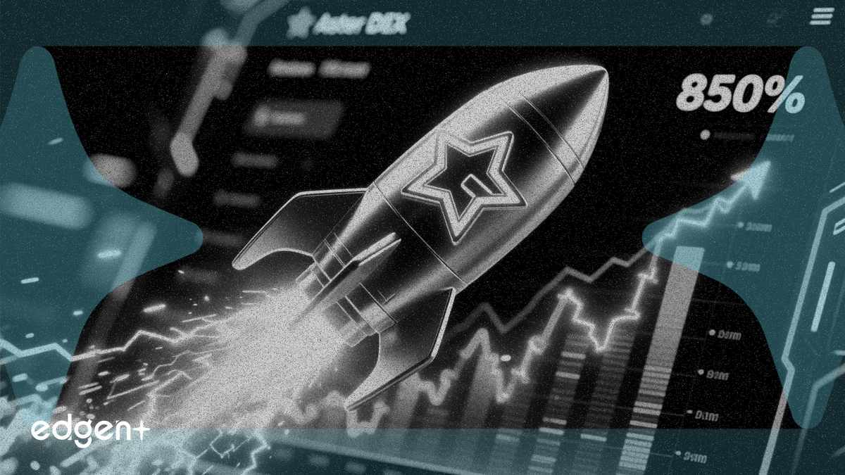 Genius 代幣在 Aster DEX 上線永續合約後暴漲 850%