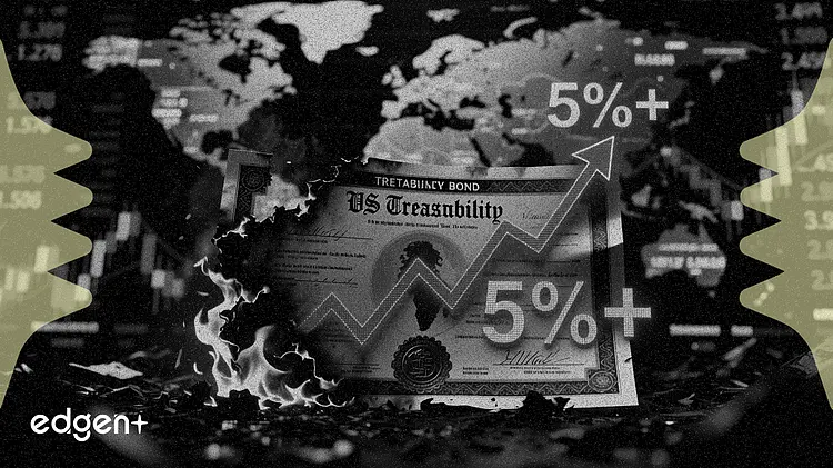 全球债券抛售加剧,美国30年期国债收益率突破5%