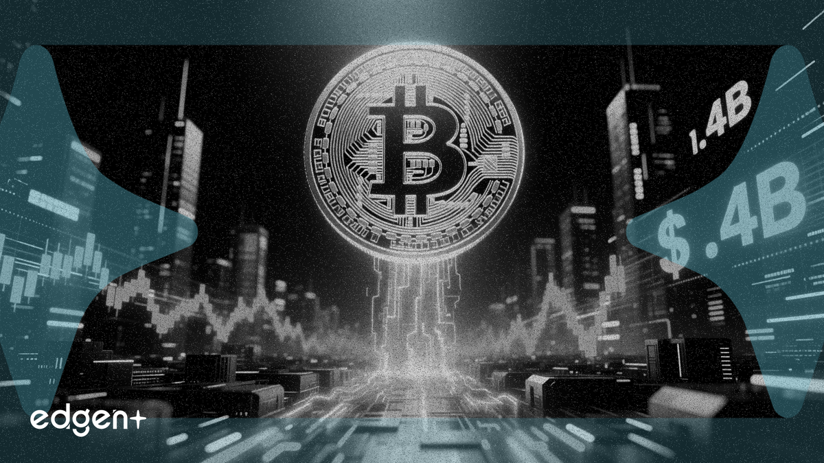 全球加密貨幣基金吸金 14 億美元，比特幣突破 7.6 萬美元