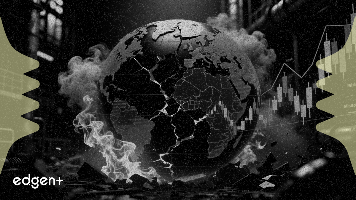 중동 긴장 고조로 시장 평온 깨지고 글로벌 지수 폭락