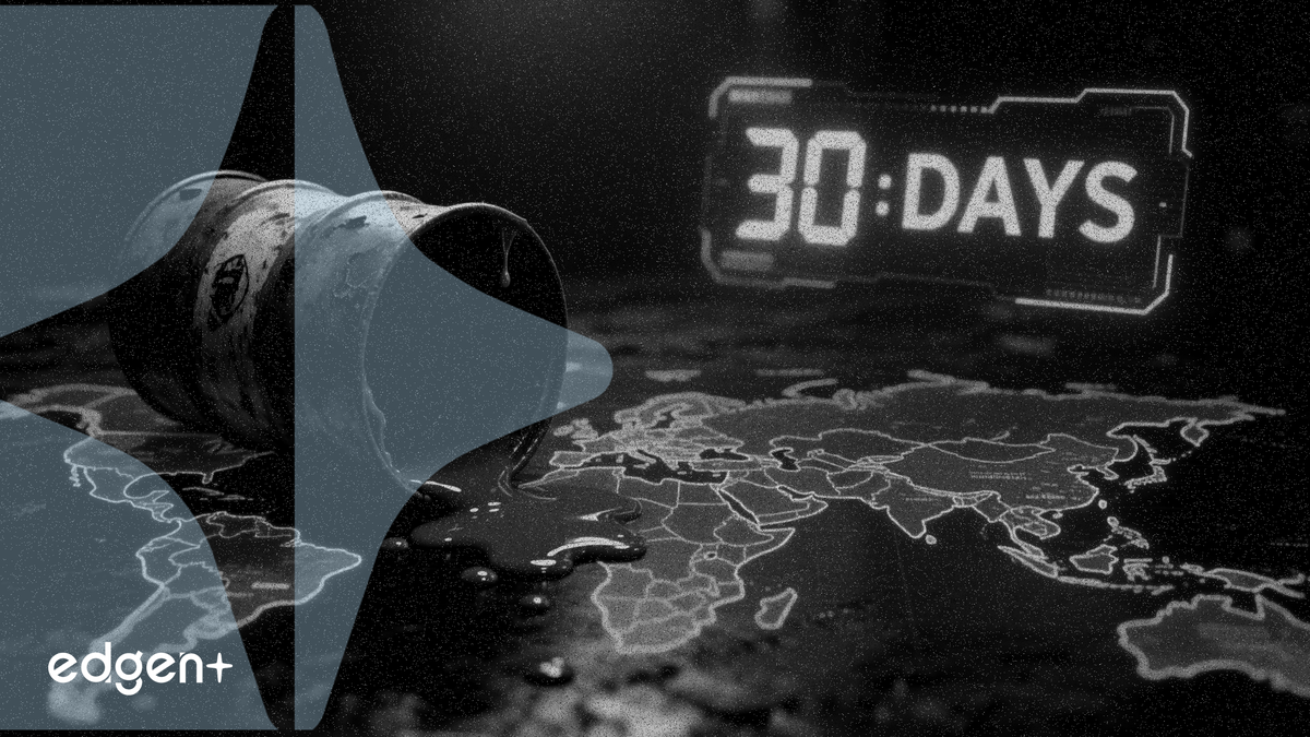 全球石油库存可能在 30 天内触及临界低点