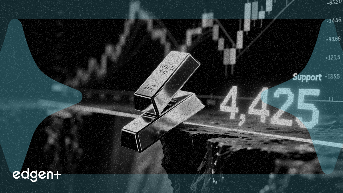 Gold and silver hold near $4,425 support ahead of US jobs data