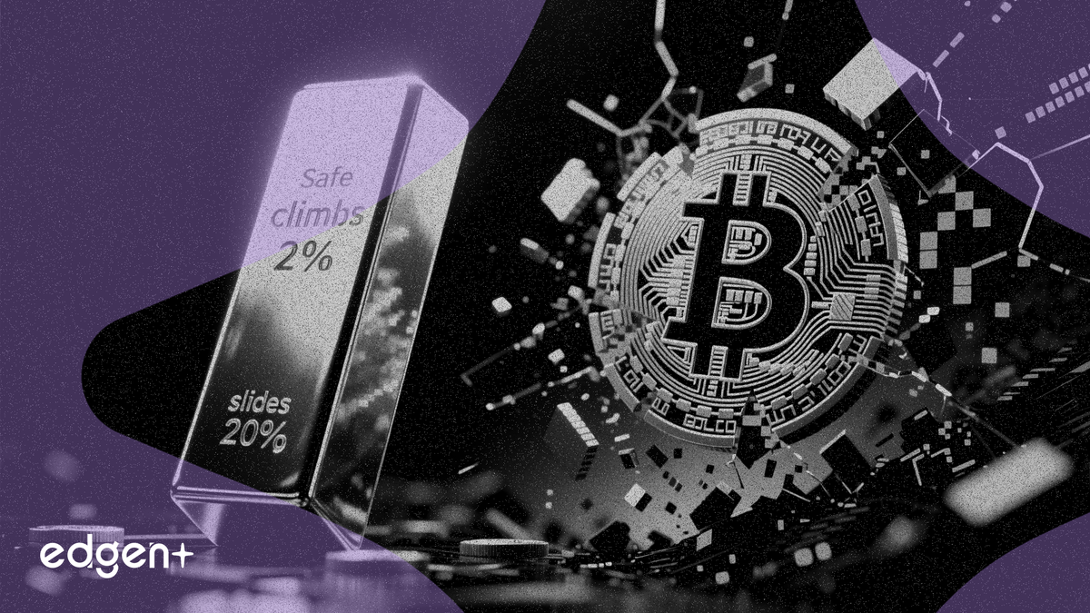L'or grimpe de 2% alors que le Bitcoin chute de 20%, remettant en cause son statut de valeur refuge