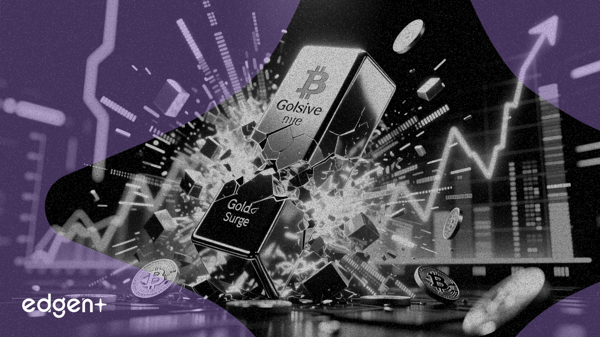 加密貨幣交易所黃金合約交易量飆升 504%