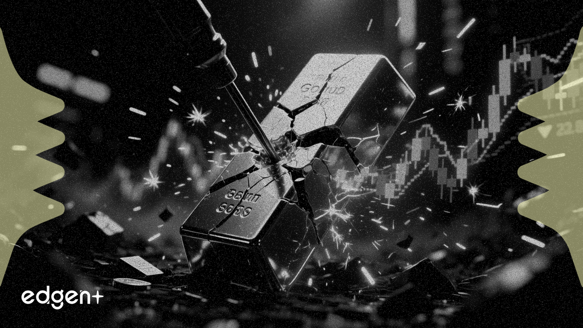 The price of Gold broke above the 4,600 level during the week of April 1, 2026, following a market correction in Q1.