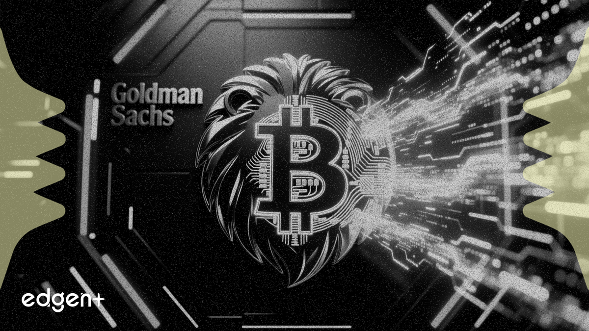 Goldman Sachs files for a Bitcoin ETF to generate 1 new income stream