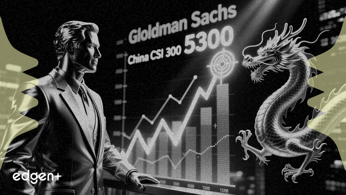Goldman Sachs establece un objetivo de 5300 para el índice CSI 300 de China