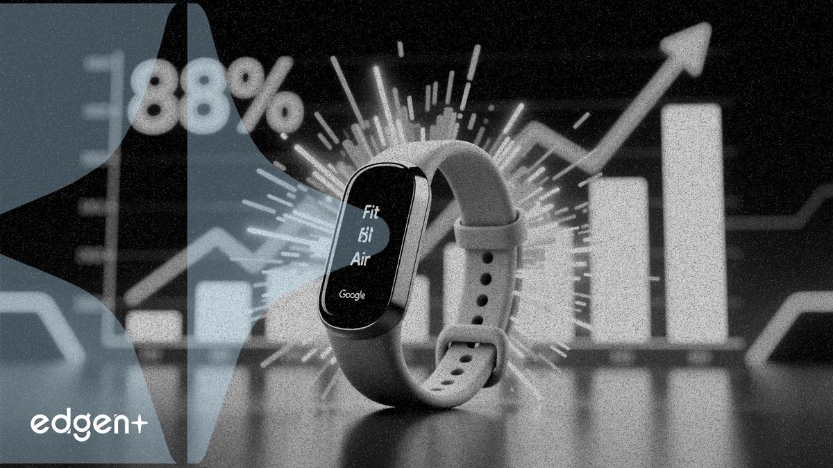 Google Fitbit Air 進軍增長 88% 的無螢幕追蹤器市場
