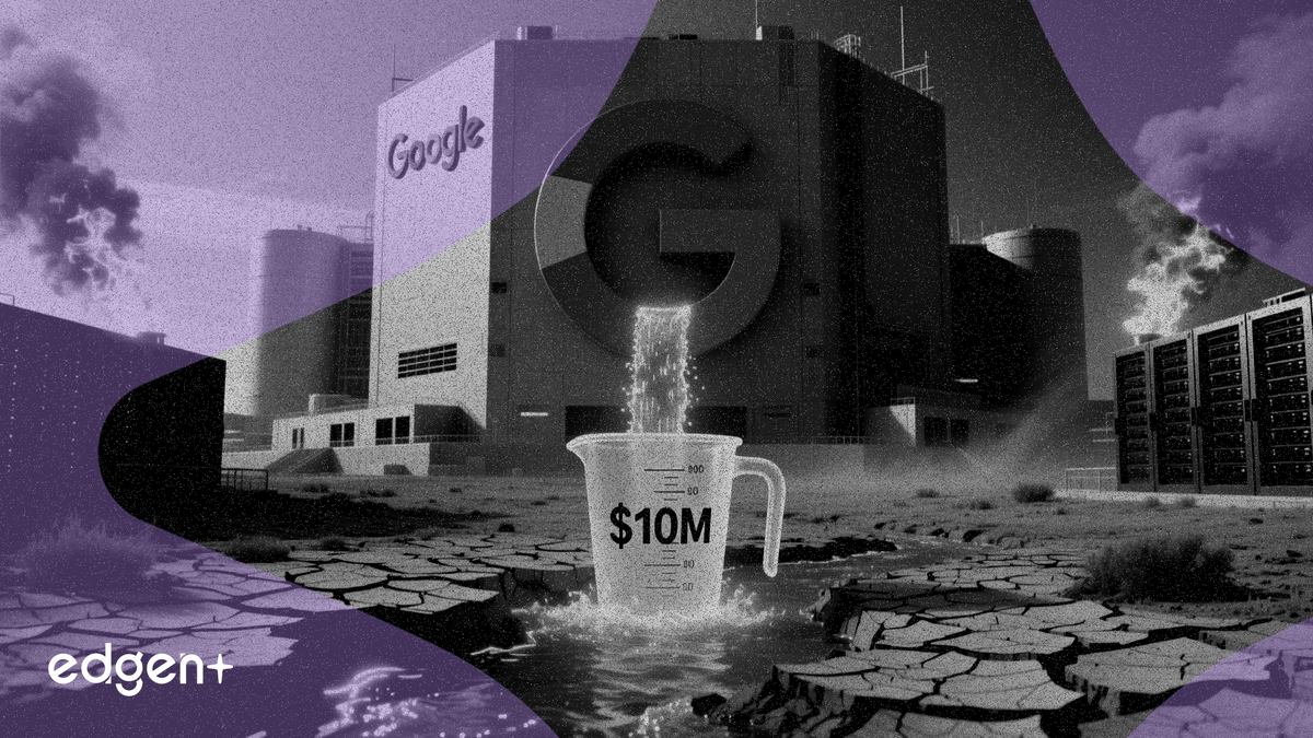 Google promete $10 millones para agua en Texas ante creciente rechazo por centros de datos