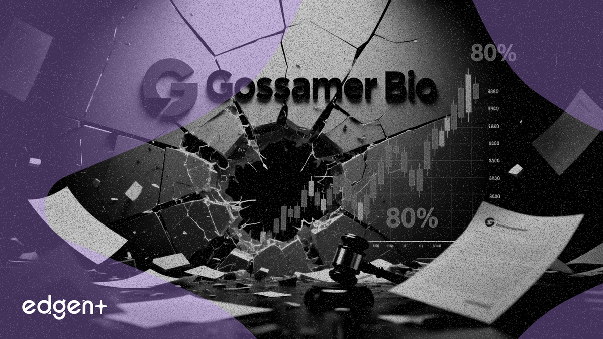 Gossamer Bio 股价暴跌 80% 后面临证券欺诈诉讼