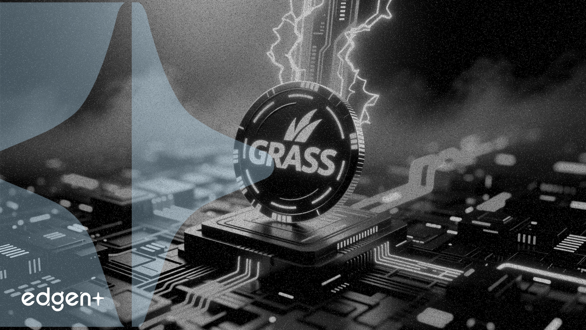 暗号資産インフラのナラティブが勢いを増し、GRASSトークンが27%急騰