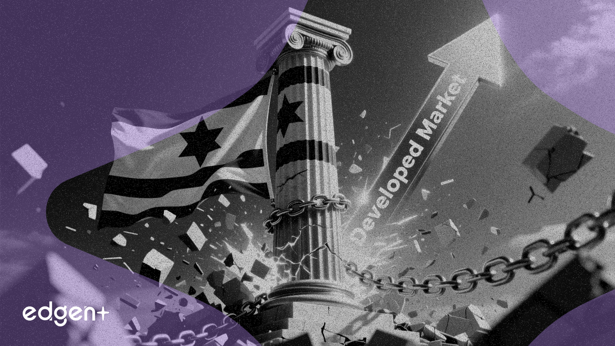 MSCI anunció la reclasificación de Grecia de mercado emergente a mercado desarrollado.