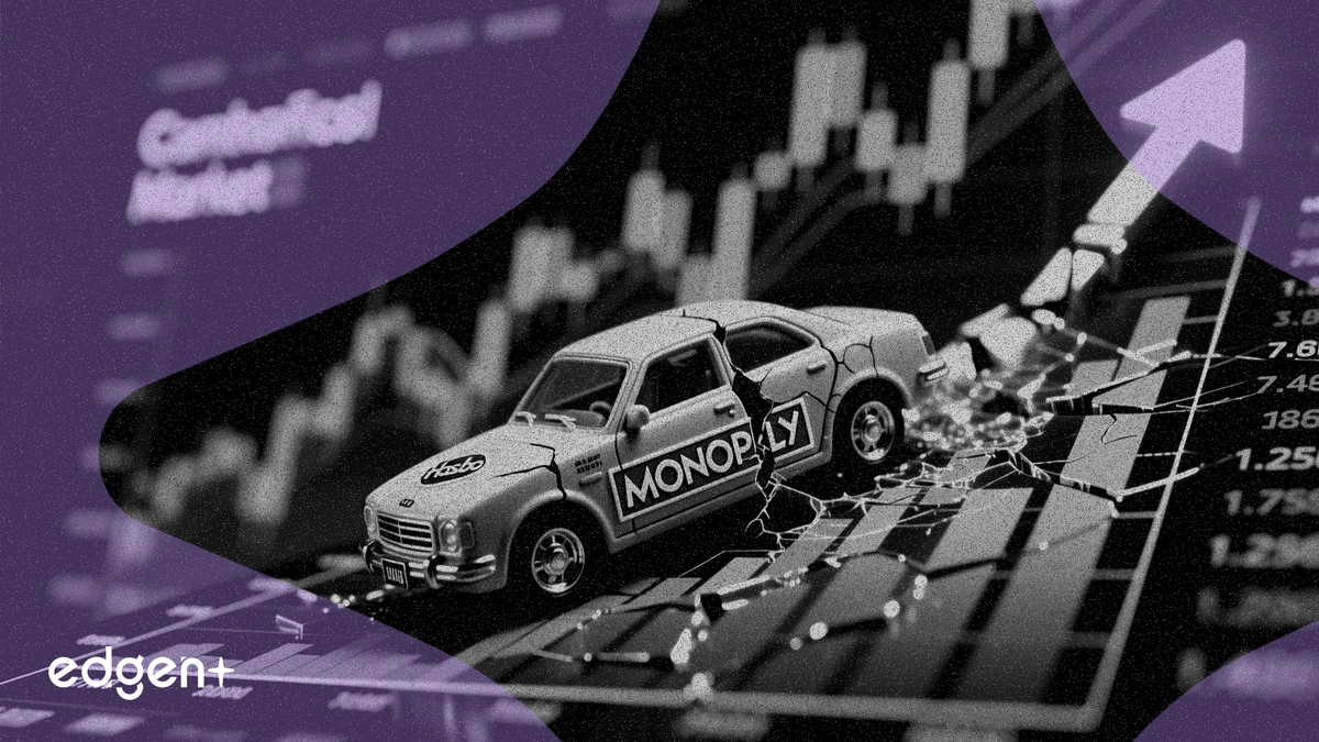 ハズブロ、第1四半期の好決算にもかかわらず株価が8%下落