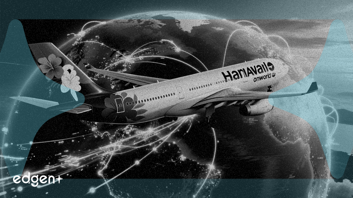 하와이안 항공, 원월드 얼라이언스 가입으로 1,000개 목적지 연결