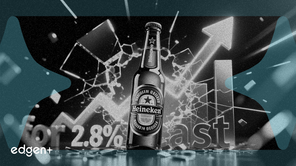 Heineken dépasse les prévisions au T1 avec une croissance de 2,8 %