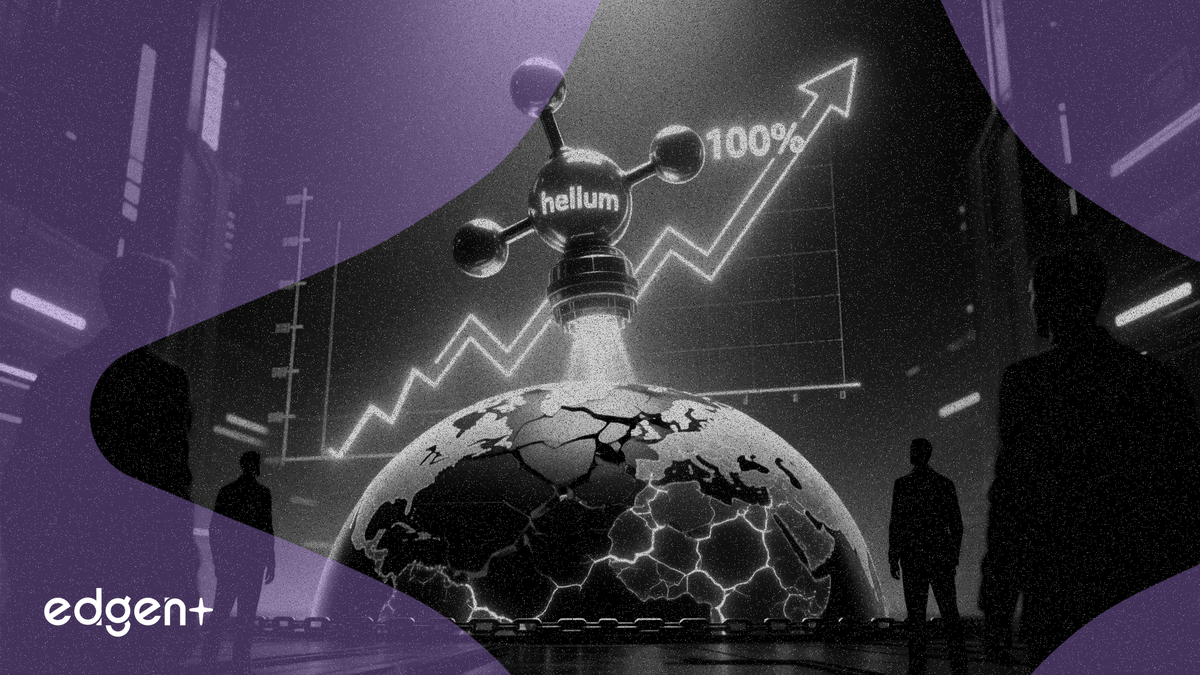 Cổ phiếu Helium tăng 100% do lo ngại về nguồn cung vào năm 2026