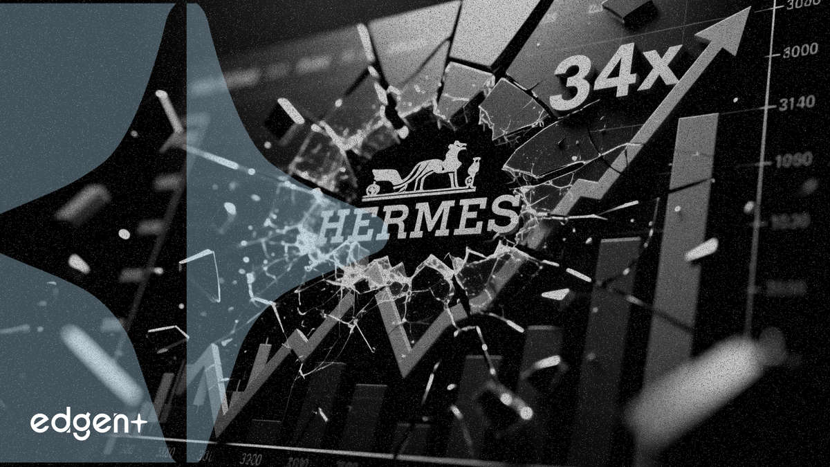 愛馬仕第一季度銷售未達預期，34 倍市盈率面臨壓力