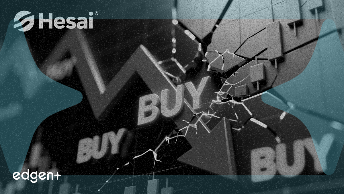 Hesai stock drops 10% despite several buy ratings